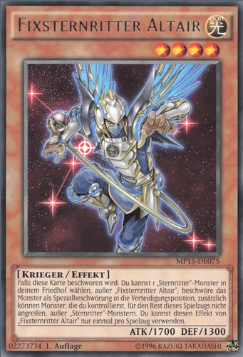 Yugioh fixsternritter altair - fixsternritter,